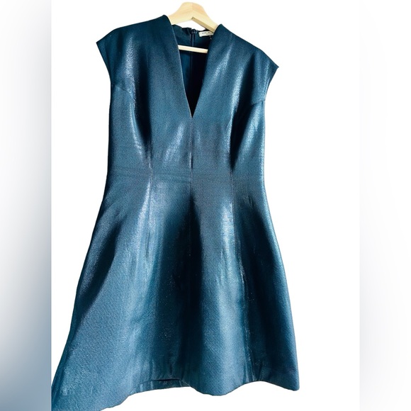 Halston Heritage Jacquard Structure Dress. Women’s Size 10 - Picture 3 of 3